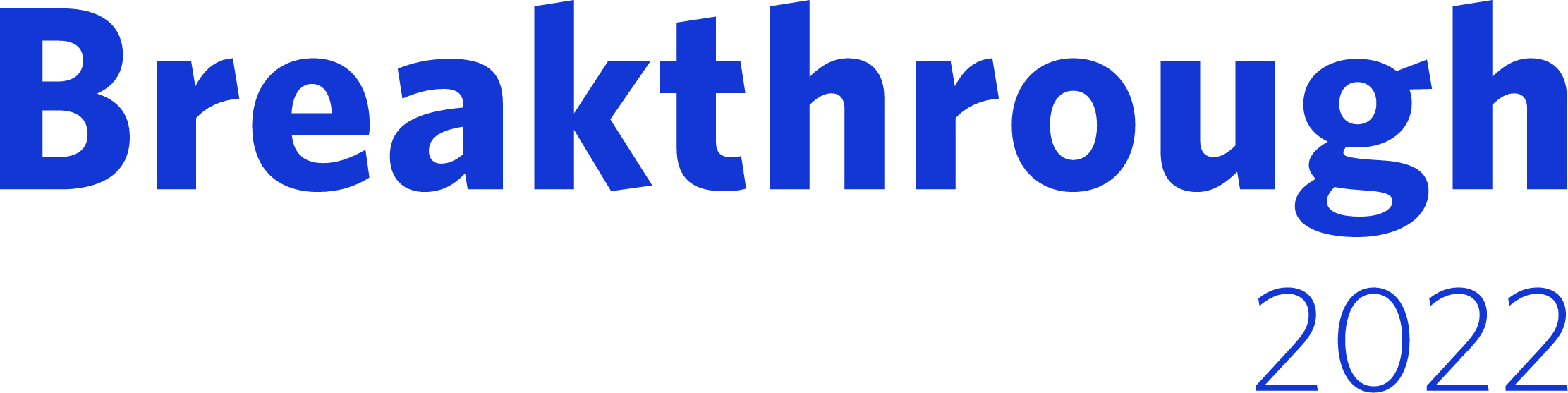 Breakthrough 2022 logo